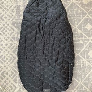 JJ COLE Urban Bundleme Bunting Stroller Cover Black W/Grey Stitching Ages 1-3